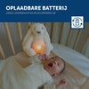 Ro het konijn - Wit - geluidsmodule en nachtlichtje in één