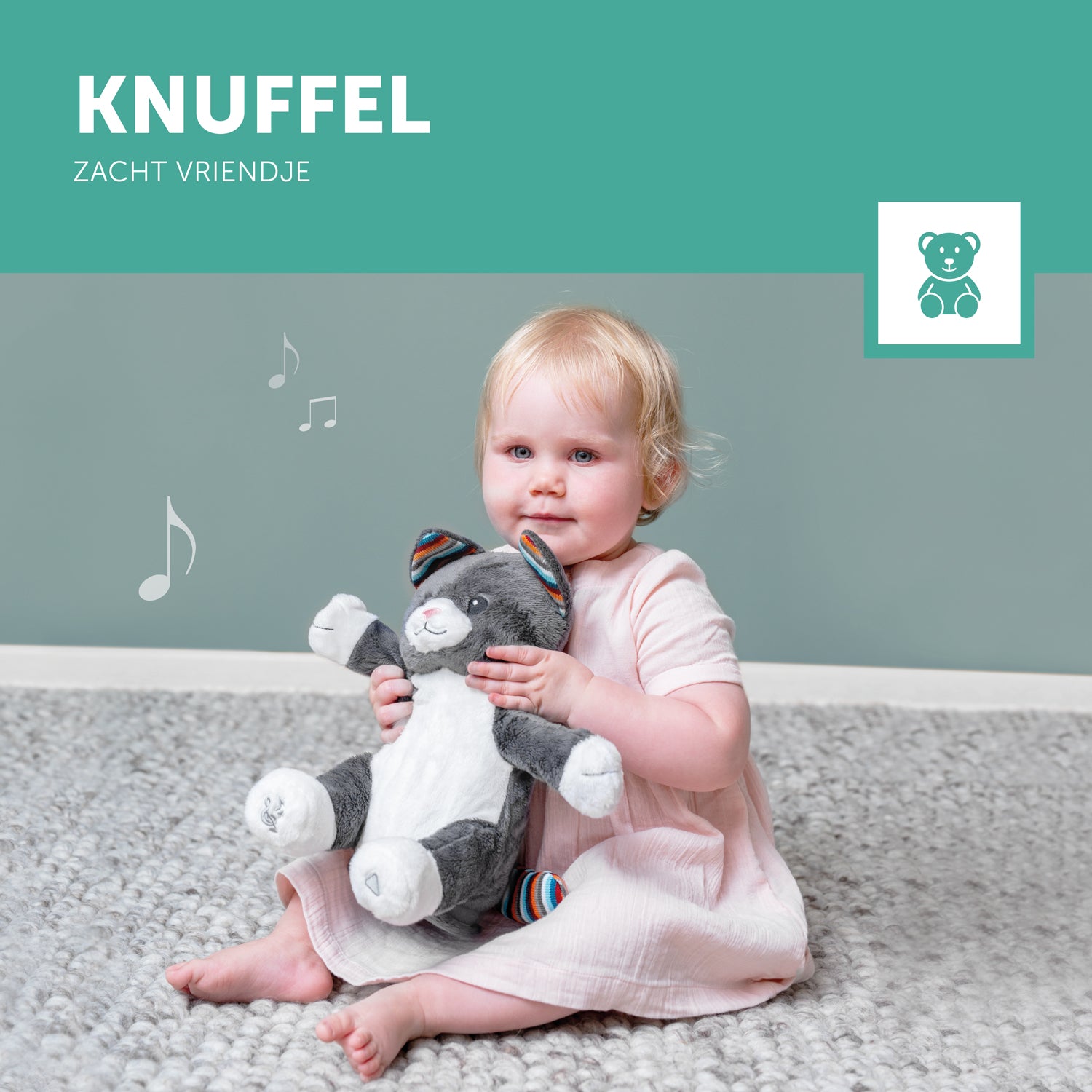 Chloe de kat – Interactieve Klappende Knuffel