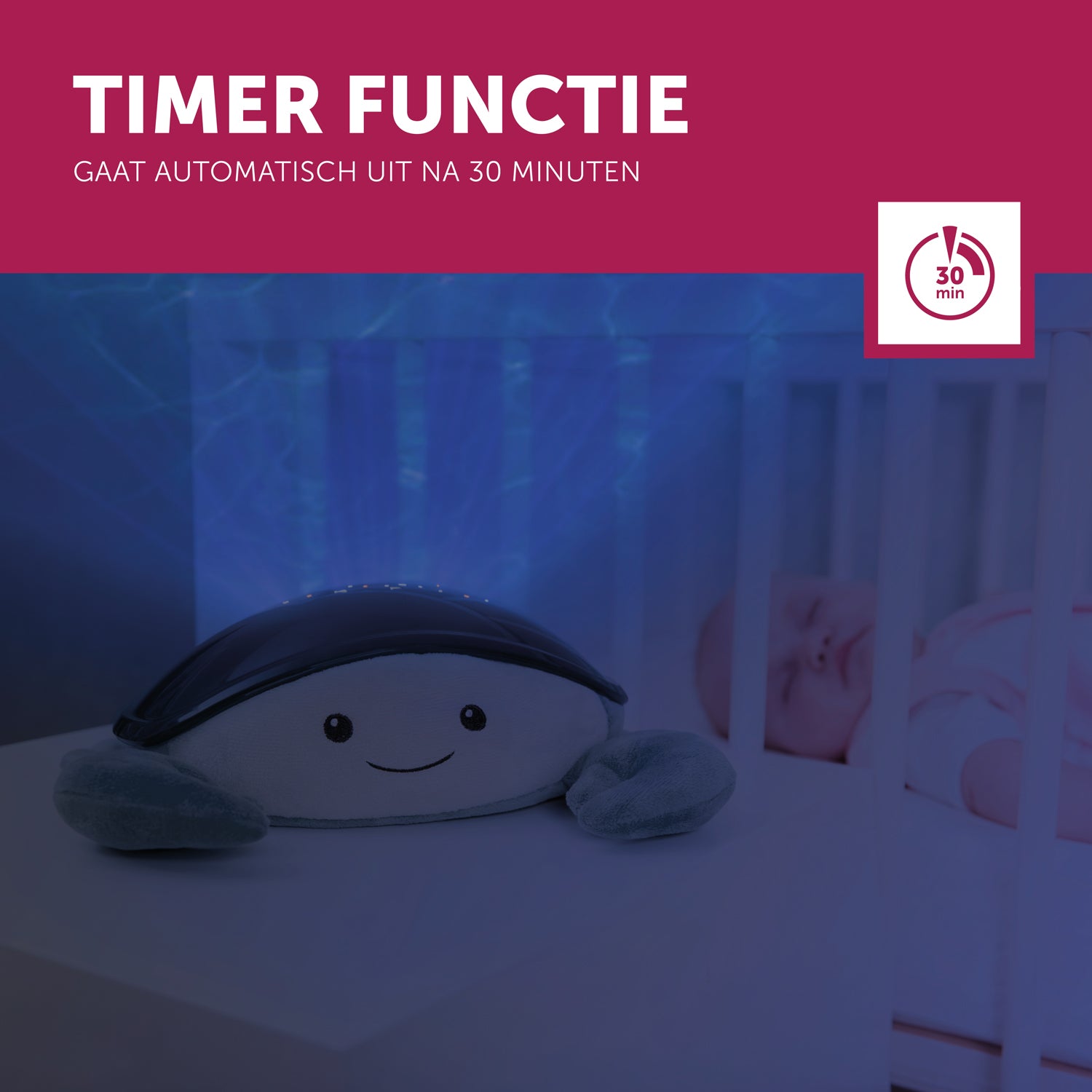 Cody de krab -  rustgevende onderwater projector