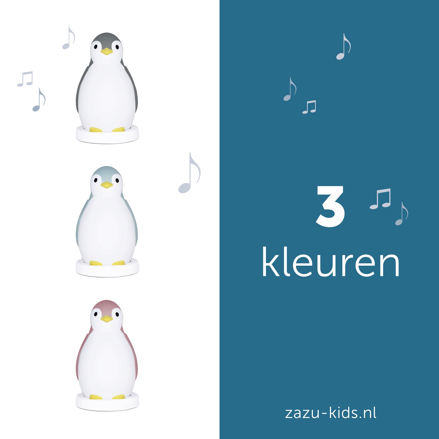 Pam de Pinguïn – slaaptrainer & nachtlampje