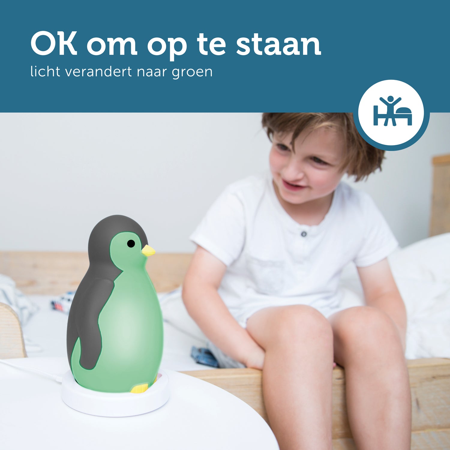 Pam de Pinguïn – slaaptrainer & nachtlampje