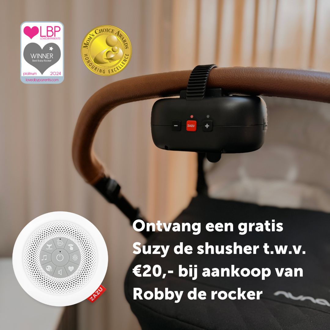 ZAZU Robby de rocker + gratis Suzy de shusher T.W.V. €20, - ZAZU